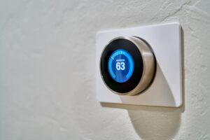 Image of a Nest Learning Thermostat